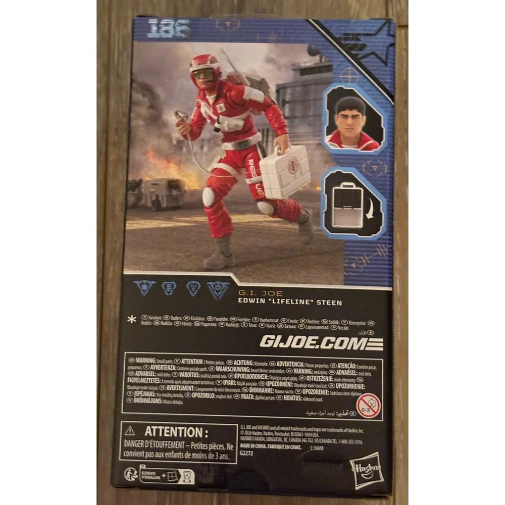 NEW: G.I. Joe Classified Series 186, Edwin 